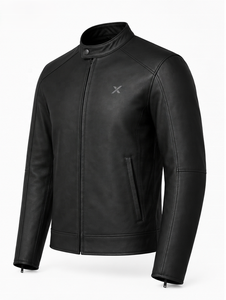 Veste de moto en cuir Minimal Café |   Noir Marine Ivoire |   Fabricant OEM ODM |   Qualité de conception haut de gamme |   Vêtements de course - Product Image 3