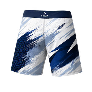 Shorts de bain pour hommes personnalisés avec motif abstrait, séchage rapide, pour le surf, la natation, la plage, légers, pour les sports nautiques - Product Image 3