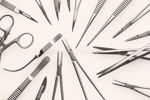 Ensemble d'instruments chirurgicaux manuels en acier pour chirurgie générale, chirurgie cardiaque ouverte et laparoscopie, 62 pièces - Product Image 3