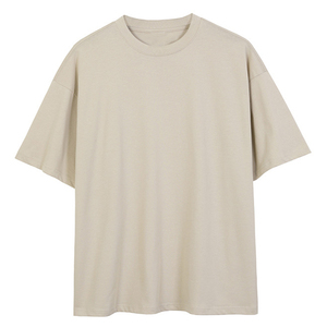 Camiseta Formal de Algodón 100% para Hombre, con Estampado de Letras Bordadas, Manga Corta, Corte Holgado - Product Image 4