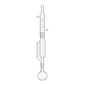 Appareil d'extraction Soxhlet PYREX avec condenseur Allihn pour l'extraction de verrerie de laboratoire - Product Image 1