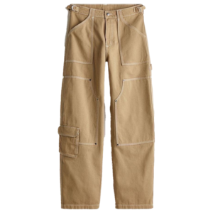 Men's Linen <b>Harem</b> Pants Elastic Waist Drawstring Casual Loose Fit Side Pockets Breathable Lightweight Summer <b>Trousers</b> - Product Image 1