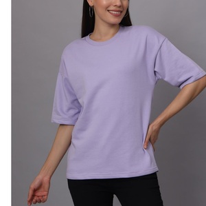 Camiseta de algodón puro con cuello redondo para mujer, novedad 2026, top de manga corta con logo personalizado, top de punto a rayas con hombros descubiertos, camisa de otoño. - Product Image 5