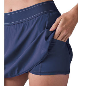 กระโปรงเทนนิสเอวยางยืดสำหรับผู้หญิง-ดีไซน์สปอร์ตและใส่สบาย - Product Image 6