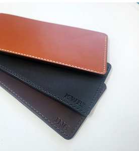 Portefeuille de budget en cuir véritable avec enveloppes à monnaie, vente directe usine, logo personnalisé, porte-monnaie minimaliste LCE-0009 - Product Image 3