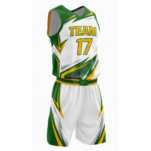 Uniformes de Baloncesto Personalizados con Bordado al por Mayor, Logotipos de Equipos, Suministro de Uniformes de Baloncesto con Impresión por Sublimación Completa, Camisetas de Baloncesto - Product Image 3