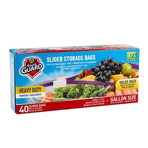 Lot de 40 sacs de conservation robustes à fermeture éclair pour trier et conserver les aliments - Product Image 3