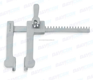 Écarteur de côtes Finochietto, instruments chirurgicaux thoraciques et cardiovasculaires, réutilisables, en acier inoxydable, approuvés CE ISO, Davicon - Product Image 2