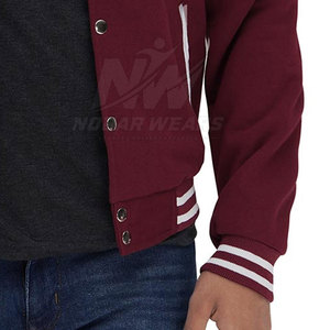 Chaqueta Letterman para Hombre, Diseño Casual y Elegante, Tela Cómoda, Ideal para Uso Urbano, Viajes y Estilo Diario - Product Image 6