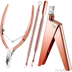 Coupe-cuticules professionnels en acier inoxydable à bord tranchant, outil de manucure et pédicure de précision pour salon - Product Image 6