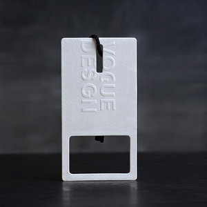 Étiquettes suspendues en papier kraft écologique / Étiquettes de mode durable / Emballage cadeau pour vêtements Vente au détail en gros Personnalisable Unisexe 2026 - Product Image 2