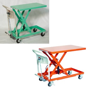 Lève-chargeur manuel hydraulique TRUSCO de haute qualité du Japon, pédale pour un levage facile HLFA-S120, d'autres types également disponibles - Product Image 5