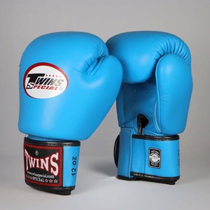 Gants de kick-boxing TWINS personnalisables de haute qualité, en cuir de vachette pleine fleur, rembourrage épais, respirants RL-BG-202 - Product Image 3