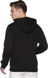 Sudadera con capucha para hombre con cremallera completa, mezcla de algodón, suave, transpirable, cómoda, para gimnasio, ropa urbana, proveedor mayorista de moda - Product Image 4