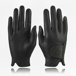 Gants de golf professionnels imprimés antidérapants, tissu doux agréable au toucher, blancs, modèle pour adulte, utilisation en extérieur et en intérieur, durables, authentiques - Product Image 2
