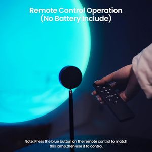 Lampada Proiettore Tramonto con Telecomando, LED Multicolore, Controllo tramite APP, Luce Notturna, Tre Metodi di Controllo, Illuminazione Fotografica - Product Image 3