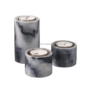 ขาตั้งเทียนงานฝีมืออีพอกซีเรซินทนทานและเป็นฐานที่น่าสนใจสําหรับวางเทียน - Product Image 1