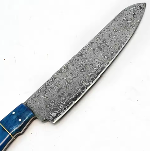 Cuchillo de Chef LEGACY BLADES de Acero de Damasco, Forjado a Mano, Estilo Japonés, Mango de Madera, 12 Pulgadas, Ambidiestro, Ecológico, Apto para Lavavajillas - Product Image 4