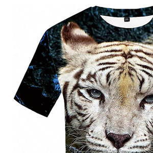 เสื้อยืดผู้ชายคุณภาพสูง ผ้าฝ้าย 100% สวมใส่สบาย พิมพ์ลาย เสื้อยืดแขนสั้นสำหรับผู้ชาย เสื้อยืดซับลิเมชั่น - Product Image 4