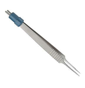 Pinzas bipolares manuales Ariston de 20 cm, tipo bayoneta, de acero inoxidable, juego de instrumentos, pinzas bipolares tipo bayoneta azules en venta - Product Image 3