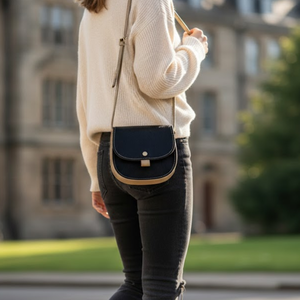 Stylish Women Genuine Leather Shoulder Purse | Handmade Luxury <b>Tote</b> Bag | Premium Leather Crossbody Bag | Handcrafted Finish - Product Image 4