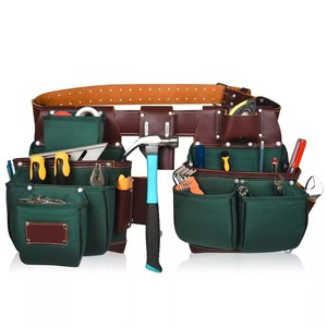 Latest Model Good Quality Heavy Duty <b>Leather</b> <b>Tool</b> Bag For <b>Working</b> Professional Factory Made Customize <b>Tool</b> Belt Made In Pakistan - Product Image 5