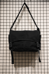 Sac à bandoulière en toile lavée, sacoche à fermeture éclair, sangle réglable, usage quotidien décontracté - Product Image 4