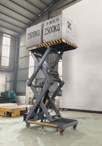 Plataforma de muelle de carga portátil de tijera industrial resistente Nueva condición - Product Image 2