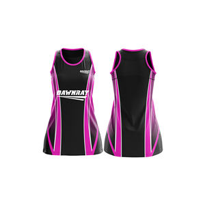 Camiseta Deportiva de Netball Personalizada |   Uniforme de Netball Sublimado con Logotipo, Nombre y Número del Equipo |   Poliéster Transpirable - Product Image 4