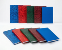 Cahiers/Registres avec couverture en PVC, reliure cousue, couverture rigide - Cadeau