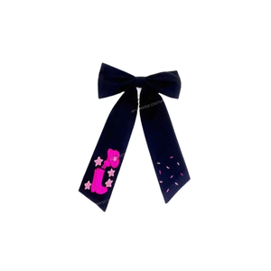 Accessoires pour cheveux faits main avec perles, personnalisés, pince à cheveux en forme de queue d'alligator faite à la main avec perles, nœud à cheveux perlé pour femmes - Product Image 3