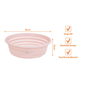 Panier de rangement multi-compartiments pour organiser les fournitures ménagères et les essentiels quotidiens avec des poignées de transport faciles - Product Image 1