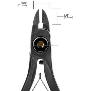 Tronex 5312W - Cortador de Alambre Duro de 4.5 Pulgadas, Cuerpo de Aleación de Tungsteno, Mini Alicates Ovalados de Corte Recto, Herramienta de Corte de Alambre Duro de Alta Calidad para Joyería - Product Image 5