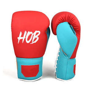Guantes de Boxeo de Piel Sintética PU, Cómodos e Impermeables, con Diseño Impreso para Entrenamiento de MMA y Competencia - Product Image 4