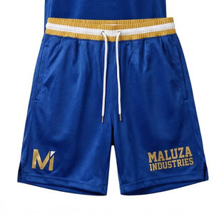 Ensemble de sport respirant pour équipe de basketball, short et maillot de qualité supérieure, vêtements de sport pour terrain de rue, MALUZA INDUSTRIES - Product Image 4