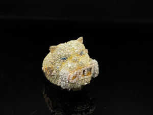 Bague de Fiançailles de Luxe Couronne Royale en Moissanite 0,5 Carat DEF Plaqué Argent Sertie à Griffes - Product Image 5