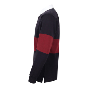 Maillots de rugby personnalisés pour hommes, vêtements de sport pour adultes, couleur unie, pull-over, vêtements décontractés pour adultes, service OEM ODM - Product Image 4