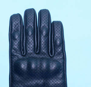 Guantes de Motocross de Cuero Negro para Invierno, al por Mayor, con Logotipo OEM Personalizado, Duraderos, Antideslizantes, con Palma Acolchada, Impermeables, con Certificación CE - Product Image 6