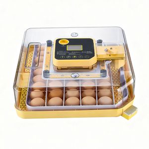 Incubatrice per 48 Uova con Illuminatore LED, Controllo Automatico dell'Umidità, Visione a 360 Gradi, Materiale PC di Alta Qualità - Product Image 1