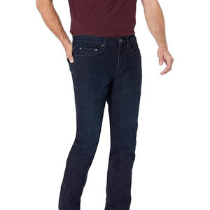 Pantalons en jean décontractés à la mode, faible MOQ, confortables, streetwear décontracté, coton de haute qualité, élégants - Product Image 1
