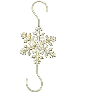 Décoration de sapin de Noël en forme d'étoile en métal de qualité supérieure, rose, à suspendre, pour décorer le sapin de Noël. - Product Image 5