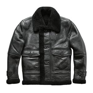Nouveau blouson aviateur en cuir professionnel de qualité supérieure et vêtements décontractés veste en cuir respirante de saison d'hiver - Product Image 2