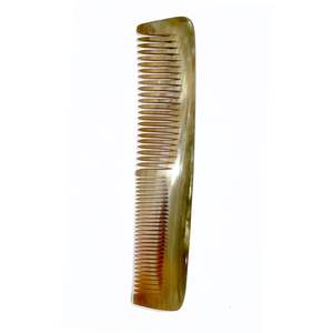 Handcrafted Natural Horn <b>Comb</b> Anti-Static Hair <b>Wide</b> Fine Tooth Design Gentle Detangling Scalp Care - Product Image 1