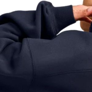 Sweat-shirt tendance pour femme, coupe ample, pull à manches longues, col rond, doux et chaud, haut décontracté, vêtements streetwear à la mode pour l'automne - Product Image 5