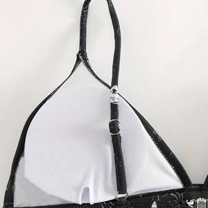 Conjunto de Bikini Sublimado para Mujer, Venta Caliente, Nuevo Diseño, Tallas para Adultos, Transpirable, Hecho a Medida - Product Image 6