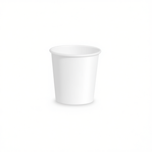 Disposable 120CC <b>Biodegradable</b> White Paper Cup Single Wall Style 30300 VASO CARTON <b>BIODEGRADABLE</b> BLANCO 120CC - Product Image 3