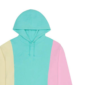 Men's Hoodie Color Block Long Sleeves Breathable Hoodies Pullover Cotton Made Color Block Hoodie Printed Men's Hoodies - Product Image 3