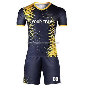 ชุดยูนิฟอร์มฟุตบอลแบบกำหนดเองกางเกงขาสั้นเสื้อเจอร์ซีย์พิมพ์ลายโลโก้เปล่ากางเกงขาสั้นสไตล์เสื้อฟุตบอลไทย - Product Image 5
