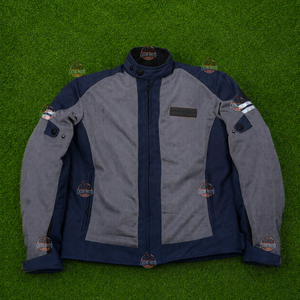 Chaqueta de Motocicleta para Hombre LAZIB MOTO, Manga Larga, Diseño con Bloques de Color, Resistente al Viento, Textil, para Todas las Estaciones - Product Image 1