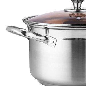 Professional Grade <b>Steamer</b> Pot With Durable Stainless Steel Exterior Multi Layer Base Tempered Glass Lid Comfortable - Product Image 4
